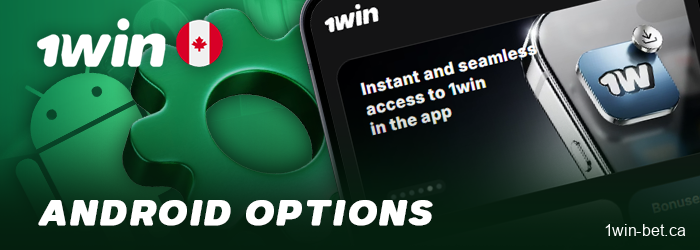 Android requirements for the 1win mobile app