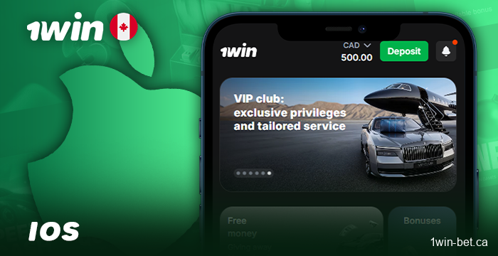 1win app for iOS devices
