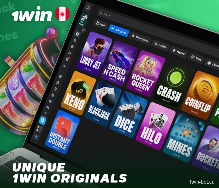 1win games exclusive for this online casino