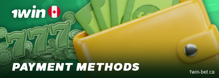 Payment Methods at 1win Casino for Players from Canada