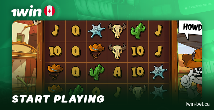 Start playing the game on 1win