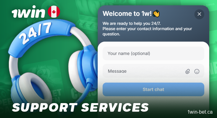 Customer support services for 1win gamblers from Canada