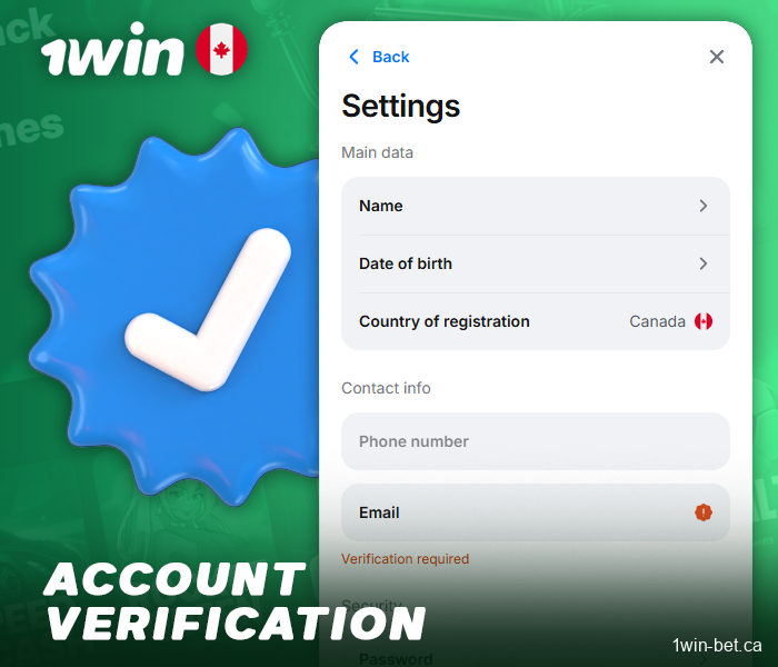 How to verify your account at 1win Casino