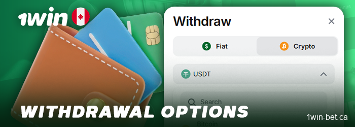 Ways to withdraw funds from 1Win Casino in Canada