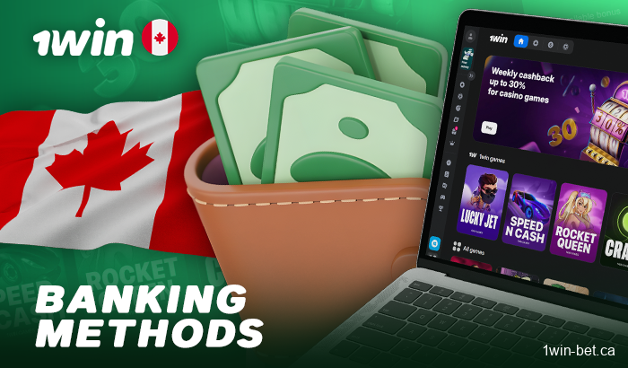 Payment methods at 1win Casino for Canadian residents
