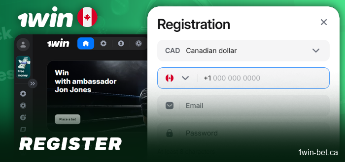 Sign up at 1win to bet with real money