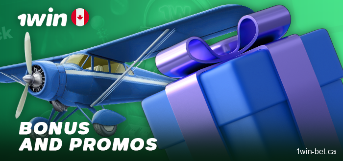 Bonuses for playing Aviator at 1Win Casino