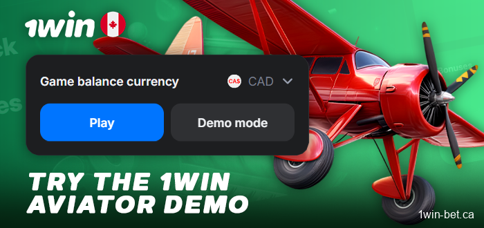How the Aviator demo mode works for 1Win players in Canada