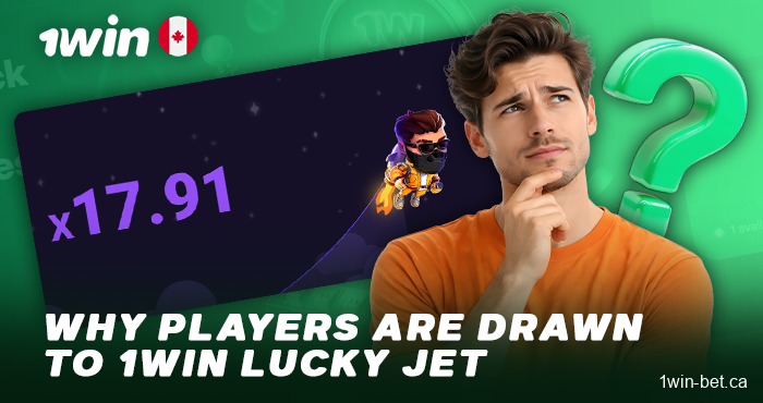 The popularity of Lucky Jet 1win in Canada