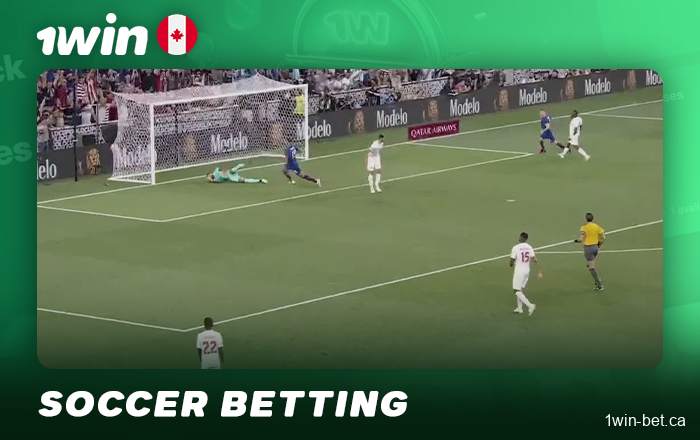 Football betting at 1Win Canada
