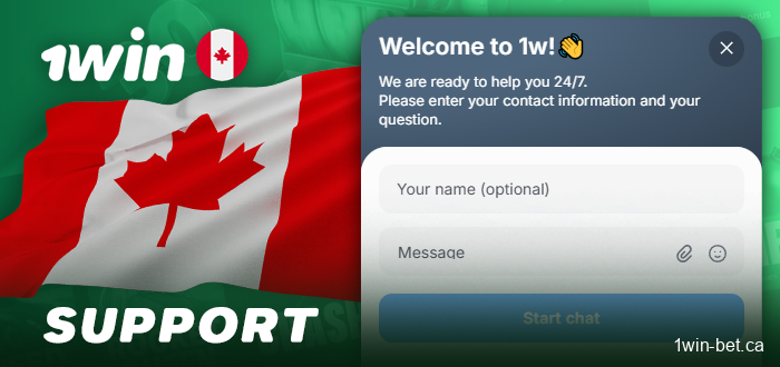 Contacting 1win Customer Support for Canadians
